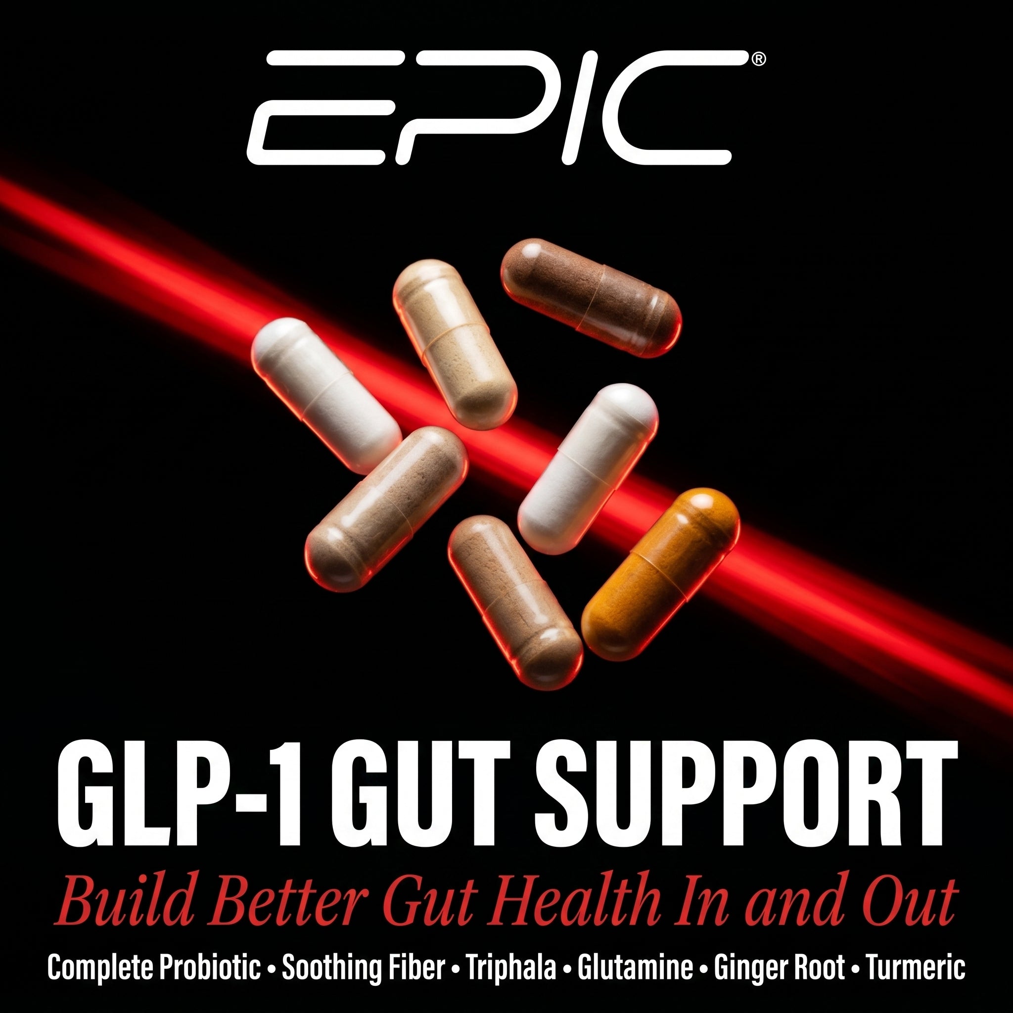 EPIC GLP‑1 Gut Support - 30 Packs